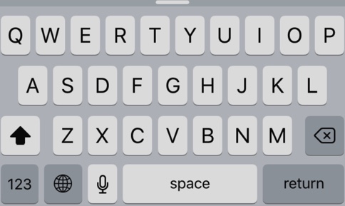 Turn the inputting keyboard into a trackpad